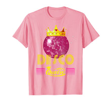 Load image into Gallery viewer, Disco Queen Tshirt - Retro 70s Vintage Disco Ball
