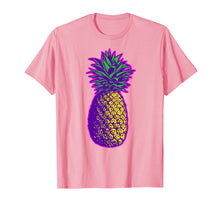 Load image into Gallery viewer, Colorful Pineapple Vintage Illustration T-Shirt
