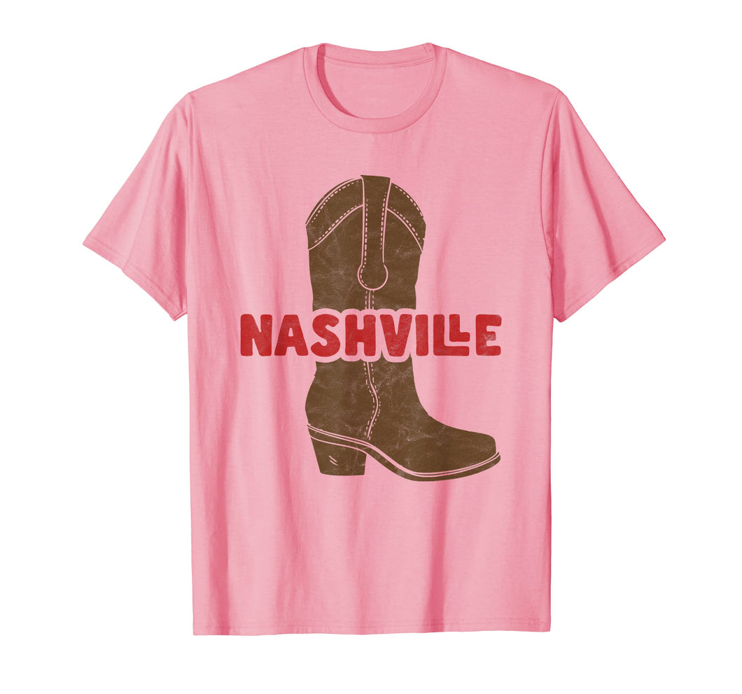 Nashville Tennessee Cowboy Boot Country Music Shirt
