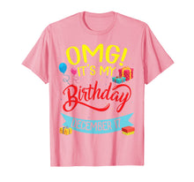 Load image into Gallery viewer, Balloon Snow &amp; Xmas Present OMG It&#39;s My Birthday December 17 T-Shirt
