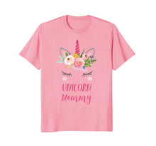 Load image into Gallery viewer, Boho Unicorn Mom Shirt, Pink Unicorn Mommy Gift
