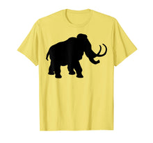 Load image into Gallery viewer, Big Ice-Age Mammoth Elephant Silhouette T-Shirt
