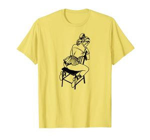 Retro BDSM Rope Chair Bondage T-shirt-Lingerie Pin Up Art