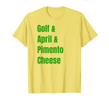 Load image into Gallery viewer, Master Golf Augusta Pimento Cheese Amen Corner Gift T Shirt
