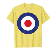 Load image into Gallery viewer, RAF Roundel British Target Logo Bullseye Pop Art &amp; MOD Tee
