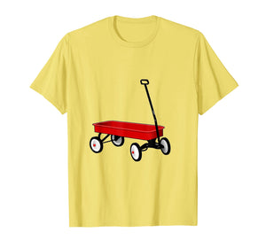 Classic Red Wagon Vintage Retro Children's Toy T-Shirt