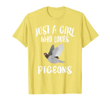 Load image into Gallery viewer, Just A Girl Who Loves Pigeons T-Shirt Birding Bird Owner
