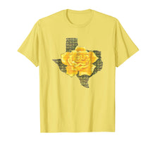 Load image into Gallery viewer, Awesome Yellow Rose Of Texas Pattern Flower T-Shirt
