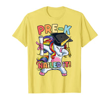 Load image into Gallery viewer, Dabbing Unicorn Pre-K Graduate Graduation 2019 Nailed It Dab T-Shirt
