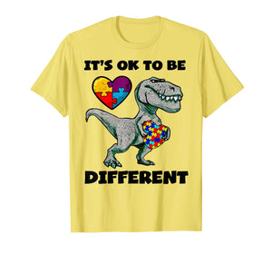 Autism Awareness Shirts Dinosaur Puzzle T Shirt
