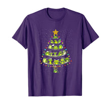 Load image into Gallery viewer, Cute Frog Christmas Tree Gift Decor Xmas Tree T-Shirt
