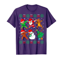 Load image into Gallery viewer, Dabbing Christmas Ugly Xmas Sweater Santa Dab Squad Kids Boy T-Shirt

