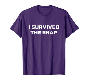 I Survived The Snap t-shirt