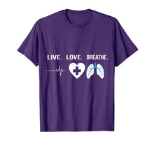 Load image into Gallery viewer, Respiratory Therapist T-Shirt Gift Idea Pulmonologist
