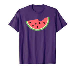 Melon Bite Summer Watermelon Fruit Melon Seed Bite T-Shirt