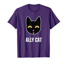 Load image into Gallery viewer, ALLY AF LGBT Shirt - Ally Cat
