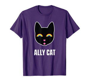 ALLY AF LGBT Shirt - Ally Cat
