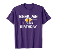 Load image into Gallery viewer, Beer Me It&#39;s My Birthday T-shirt Emoji Birthday Gifts Tee
