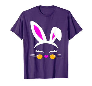 Cute Easter Bunny T Shirt Gift for Teen Tween Little Girl