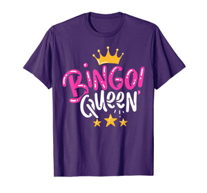 Bingo Shirt Gift T-Shirt Queen Tshirt