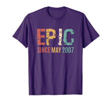 Load image into Gallery viewer, Epic Since May 2007 12th Bday 12 Year Old Tshirt Gift
