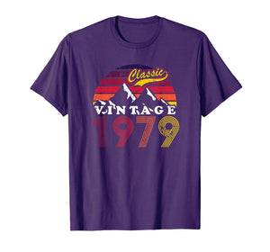 Retro Vintage 40th birthday 1979 Gifts T-Shirt