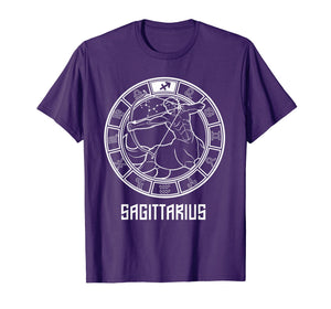 Sagittarius Zodiac T-Shirt November December Birthday Tee