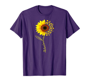 Be Here Tomorrow Sunflower Suicide Prevention Tshirt
