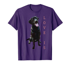 Labrador Retriever Shirt Women Men Kids Black Lab Dog Mom