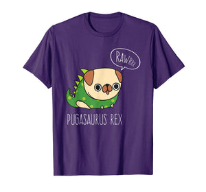 Pug Halloween Shirt Pugasaurus Rex Pug Dog Costume