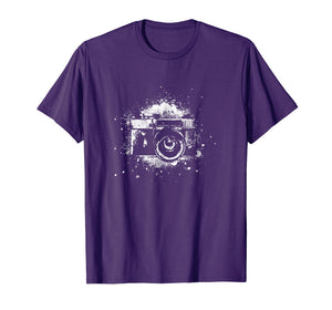 Photographer T-Shirt Camera Photography Retro Journalist Tee