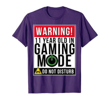 Load image into Gallery viewer, 11th Birthday T-Shirt 11 Year Old Gamer
