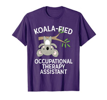 Load image into Gallery viewer, Cute Koala Occupational Therapy Assistant T-Shirt OT OTA

