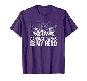 Candace Owens Is My Hero | Conservative Gift T-Shirt