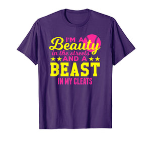 Beauty in the Streets, Beast In My Cleats Softball T Shirt
