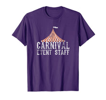 Load image into Gallery viewer, Carnival Event Staff T-Shirt Circus Tent Distressed Tee
