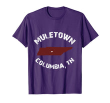 Load image into Gallery viewer, Muletown Columbia TN Mule Day commemorative souvenir shirt
