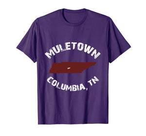 Muletown Columbia TN Mule Day commemorative souvenir shirt