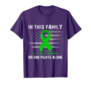 Lyme Disease Awareness Shirt - No One Fights Alone