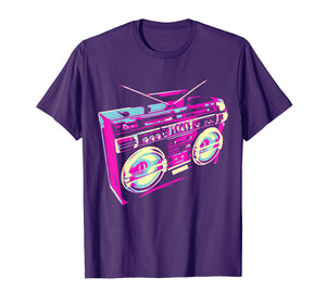 Cool 80s Boombox Stereo T-shirt