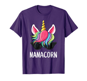 Mamacorn mom funny unicorn t-shirt for Mothers day gifts