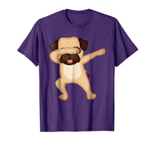Load image into Gallery viewer, Dabbing Pug Shirt - Funny Cute Pug Dab Tshirt Gift
