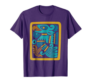 Native American Indian TShirt Aztec T shirt Mayan Eagle co