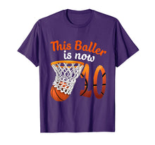 Load image into Gallery viewer, 10th Birthday Basketball T-Shirt Funny 10 Years Old Gift
