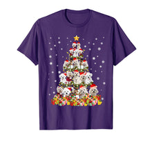 Load image into Gallery viewer, Cute Maltese Dog Christmas Tree Shirt Funny Xmas Tree Gift T-Shirt
