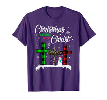 Load image into Gallery viewer, Christmas Begins With Christ Costume Xmas Gifts T-Shirt
