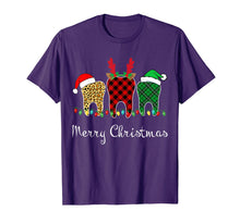 Load image into Gallery viewer, Dental Assistant Tooth Merry Christmas Lights Xmas T-Shirt-1416826
