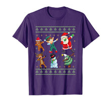 Load image into Gallery viewer, Dabbing Santa Squad Christmas Ugly Xmas Sweater T-Shirt
