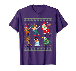Dabbing Santa Squad Christmas Ugly Xmas Sweater T-Shirt