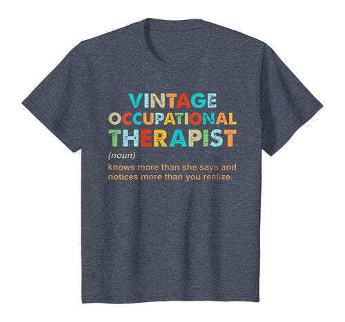 vintage occupational therapist noun defintion nurse gift T-Shirt